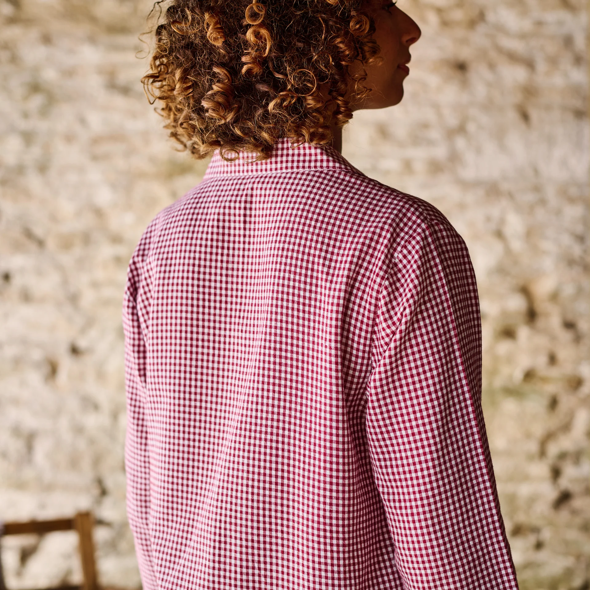 Gingham Ruffle Pyjamas - Image 7