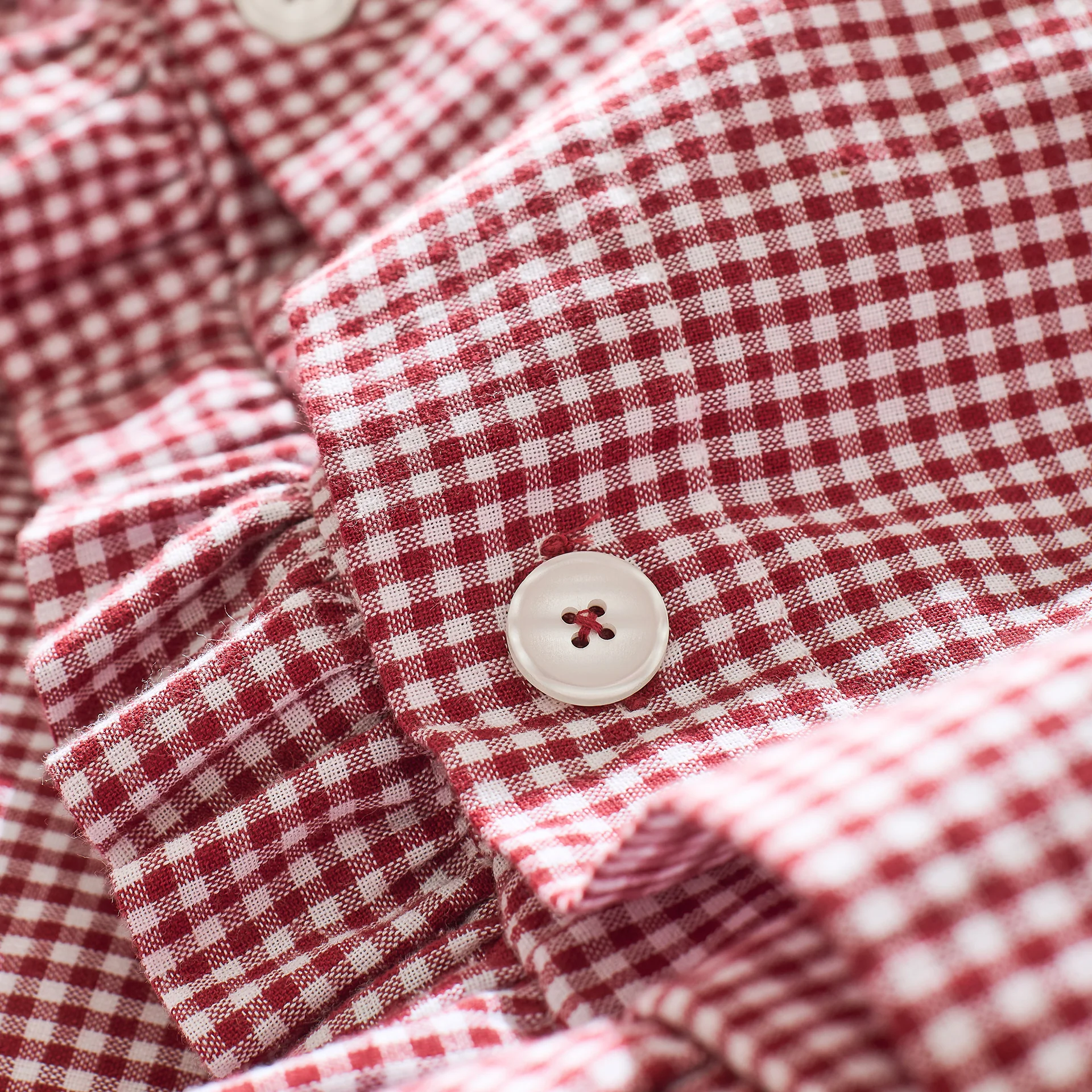 Gingham Ruffle Duvet Set - Image 3