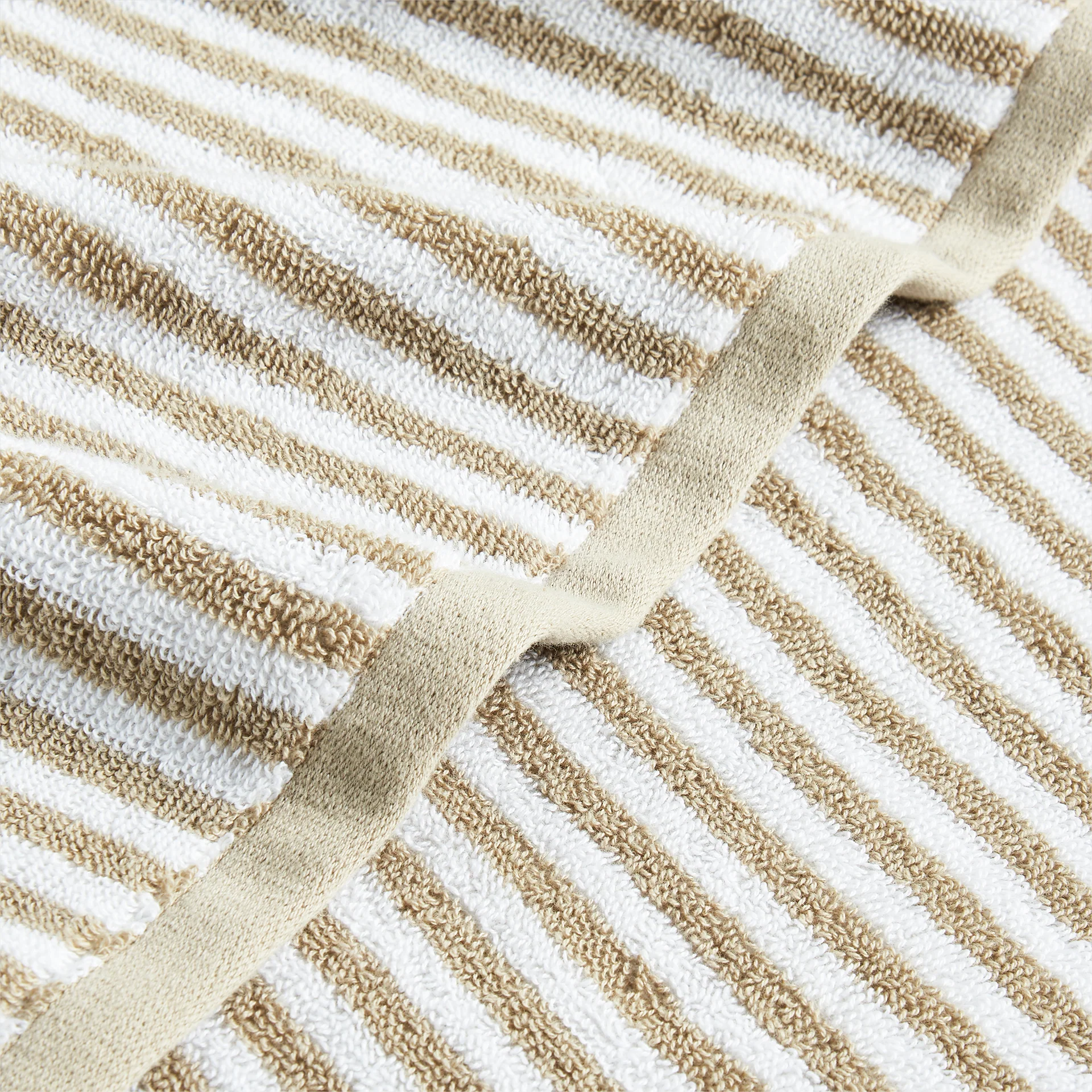 Portobello Stripe Towel - Image 4