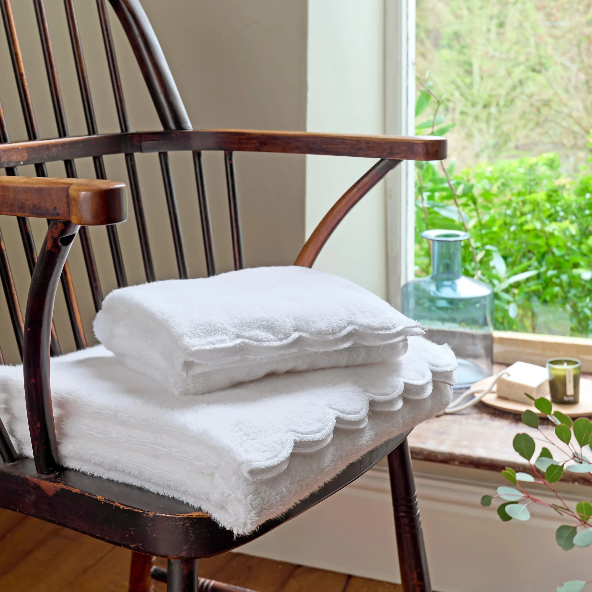 Scallop Turkish Cotton Towels - Image 20