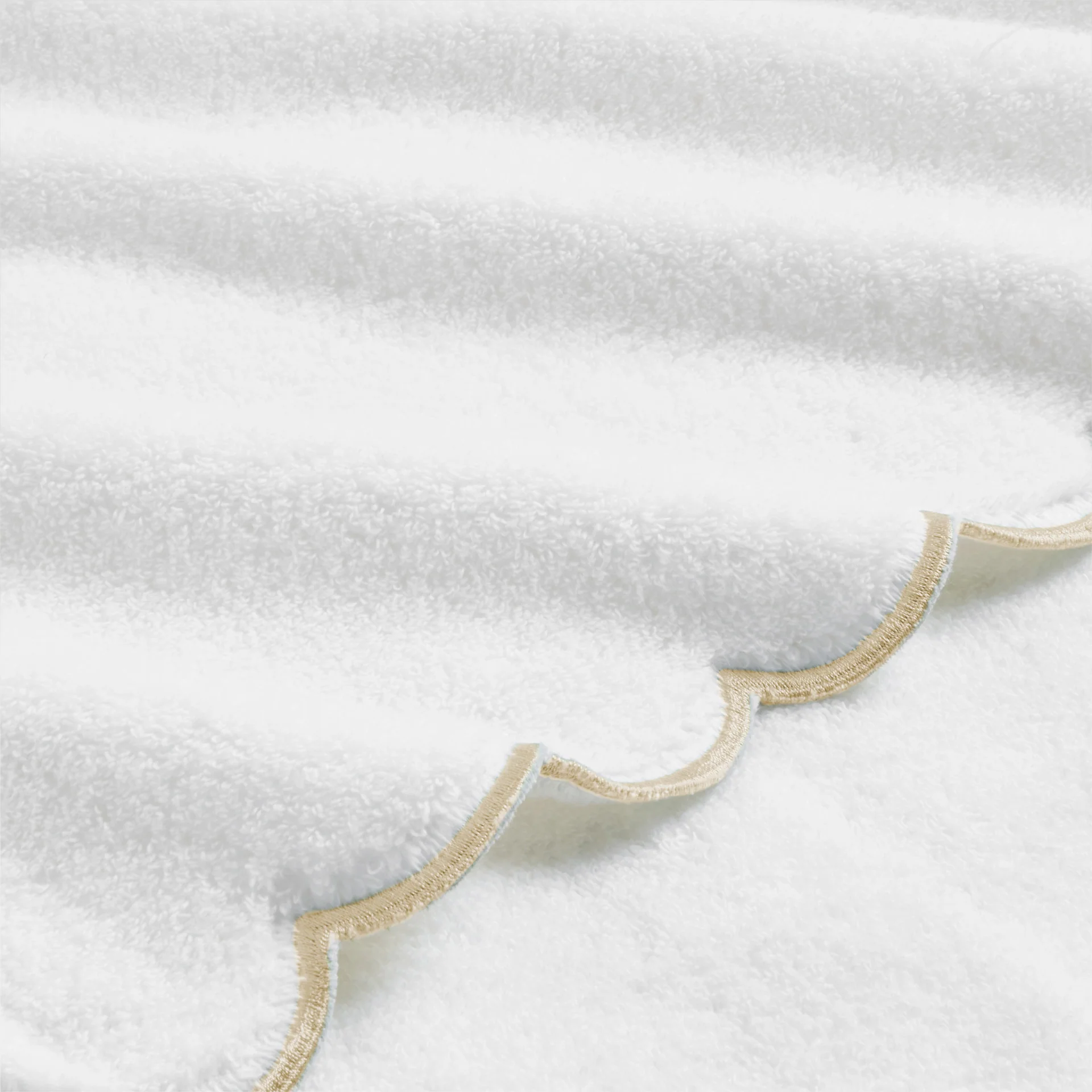 Scallop Turkish Cotton Towels - Image 3