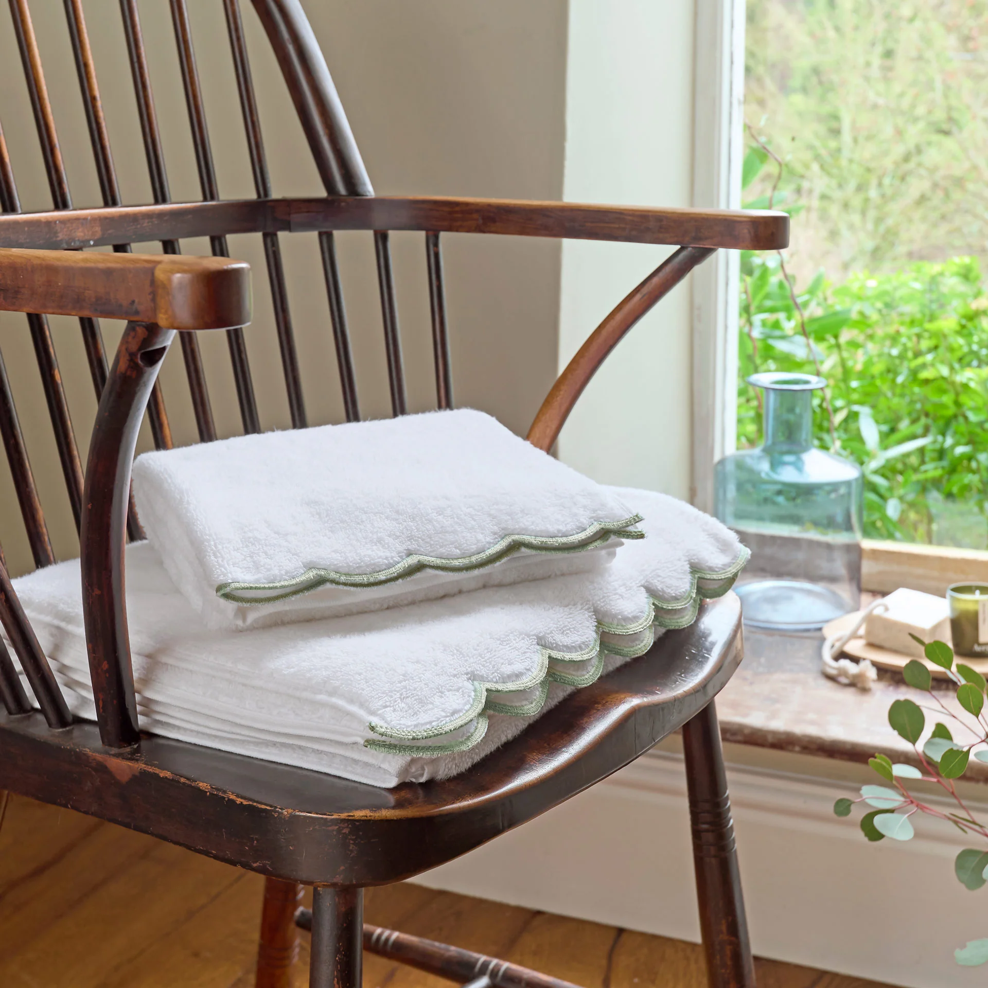 Scallop Turkish Cotton Towels - Image 8