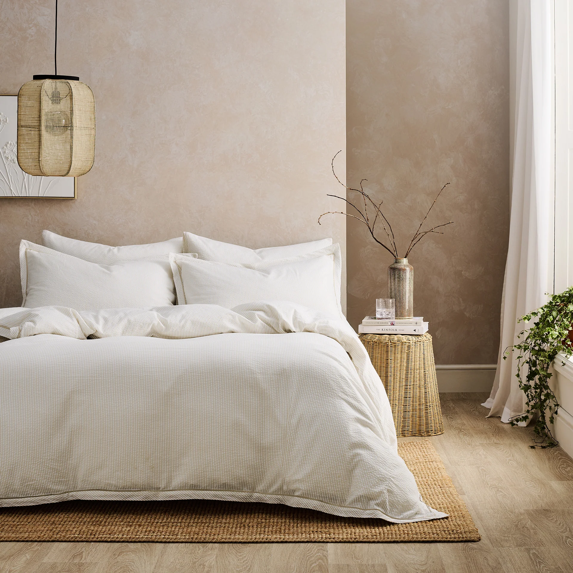 Seersucker Stripe Duvet Set - Image 3
