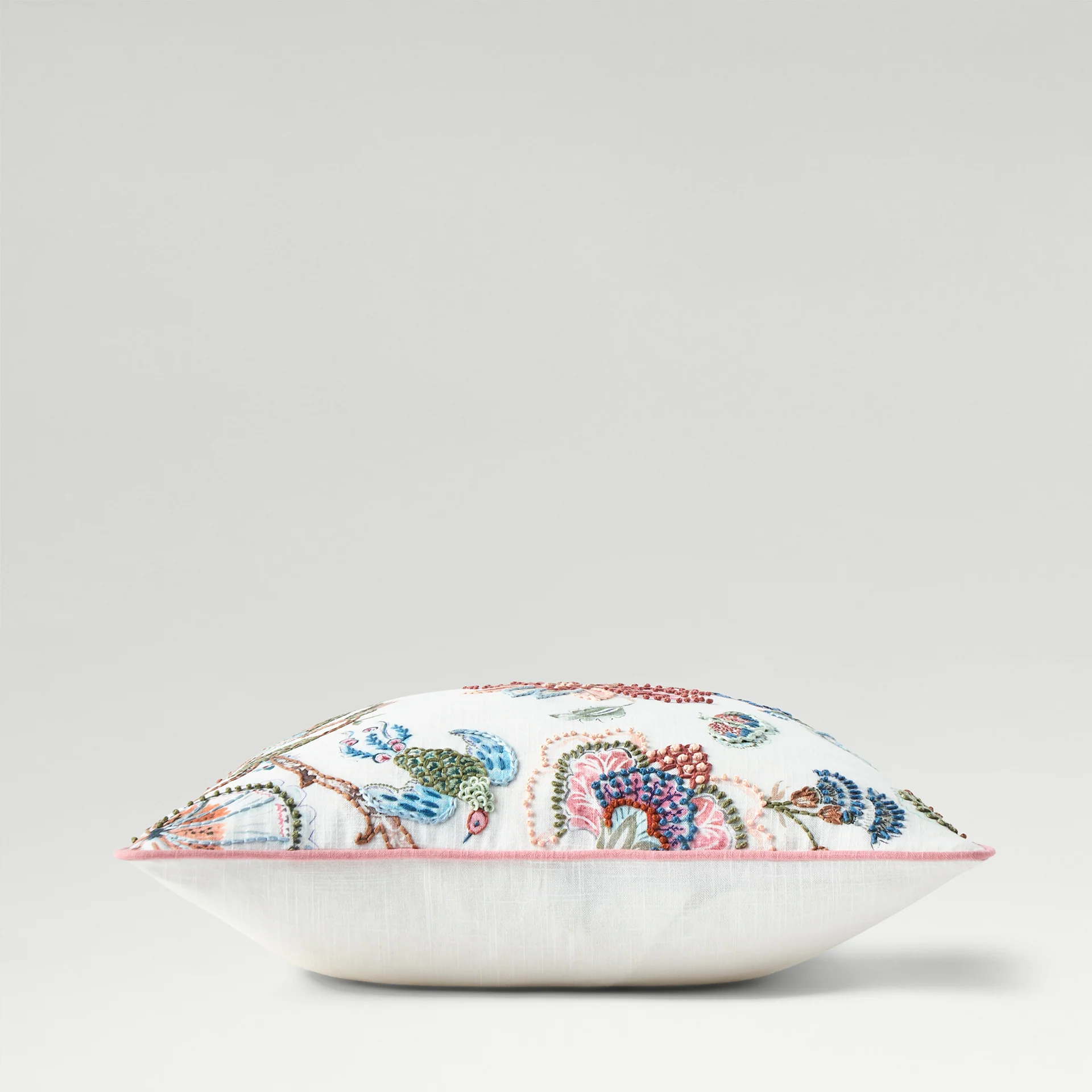 Tropical Embroidered Cushion - Image 6
