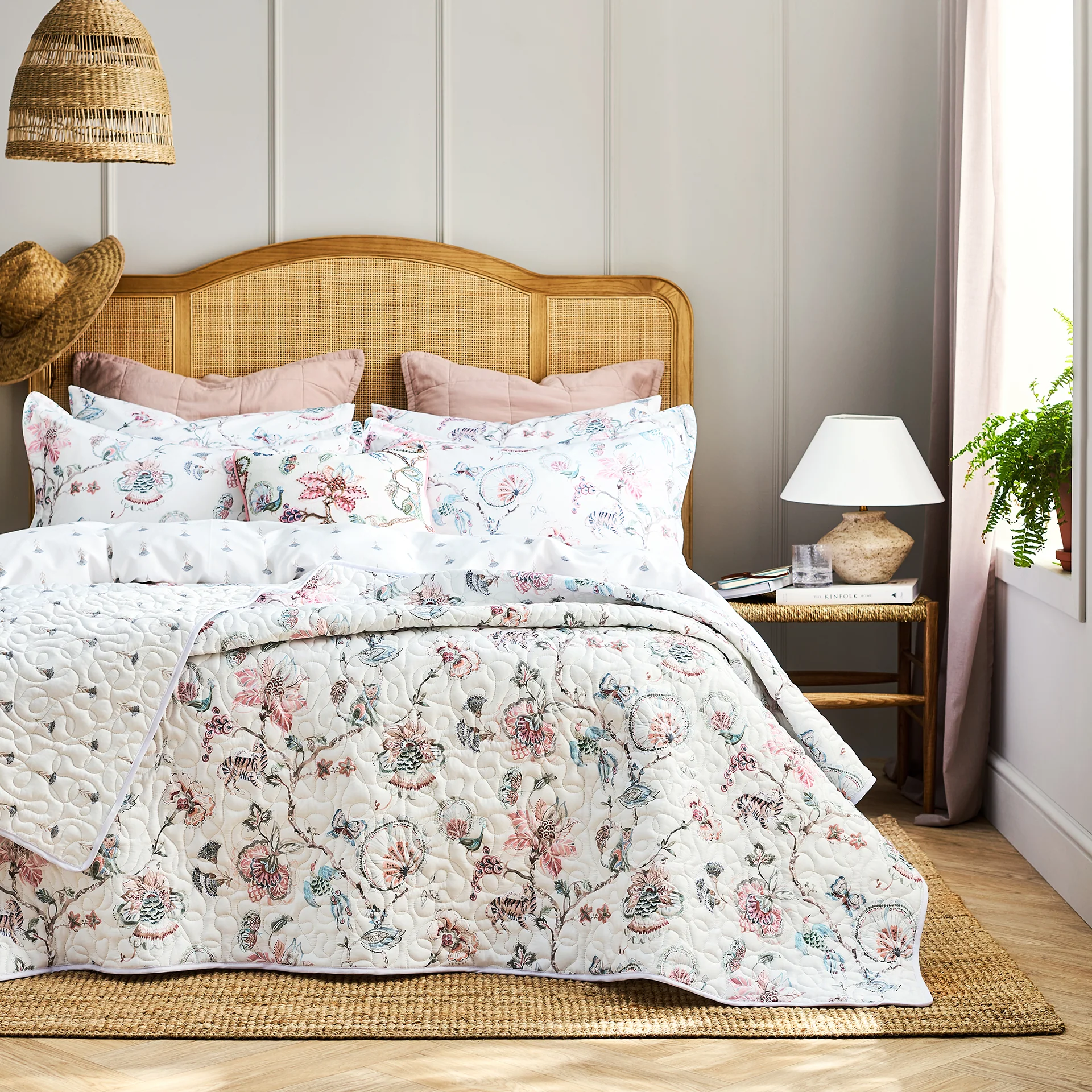 Tropical Embroidered Cushion - Image 7