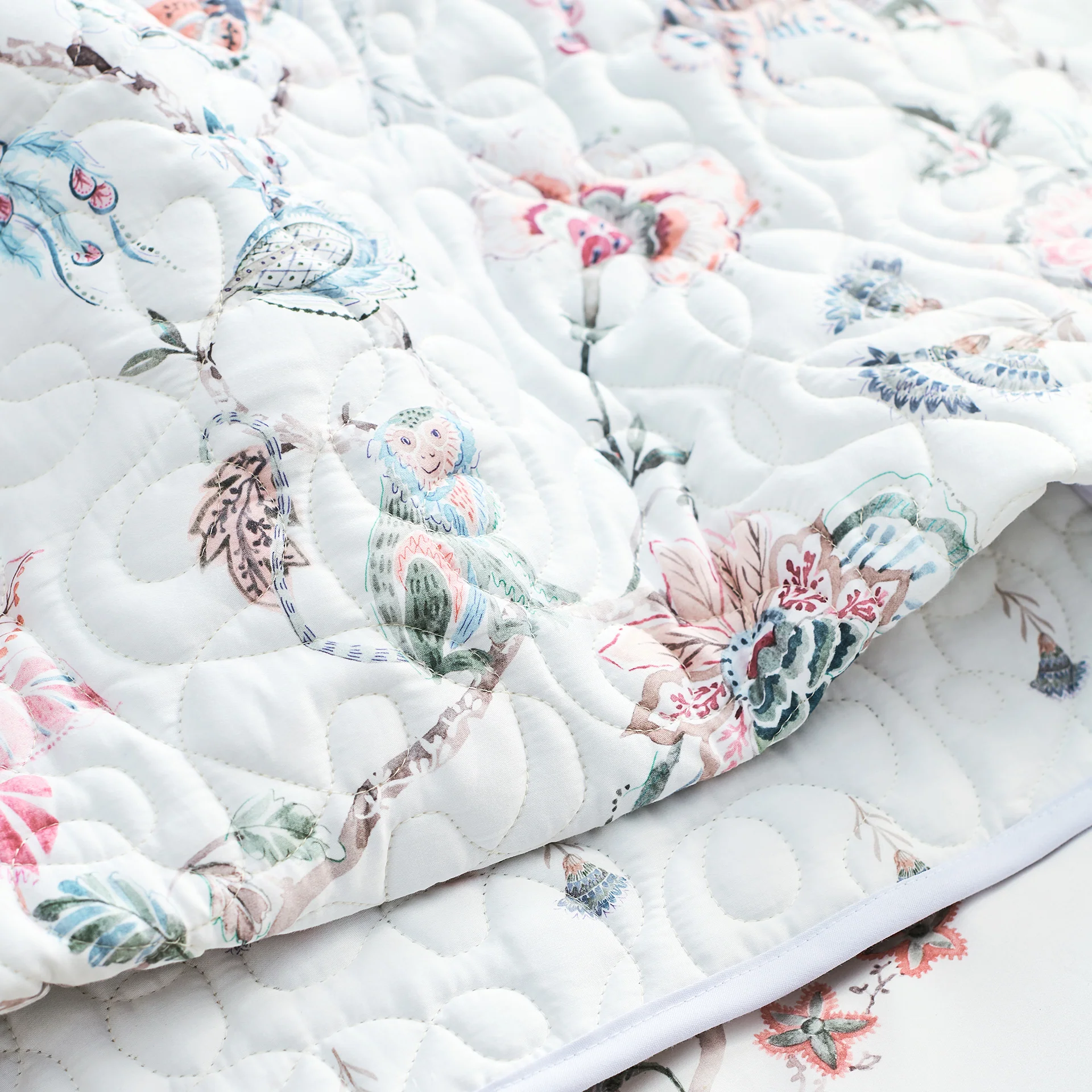 Tropical Floral Coverlet - Image 6